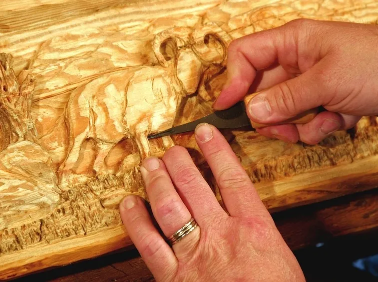 Intaglio legno