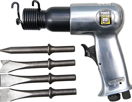 Scalpello pneumatico con utensili