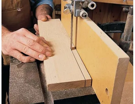 Sega nastro legno