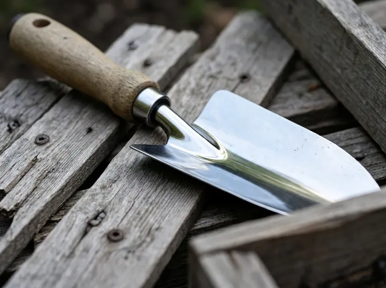 Trapiantatoio con manico in legno