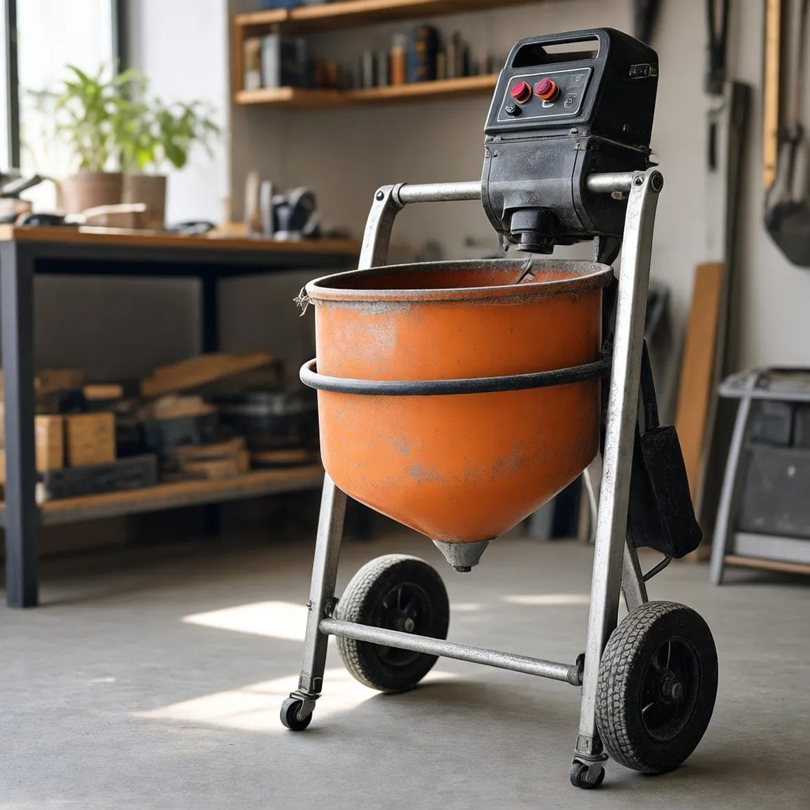 Betoniera elettrica 220V