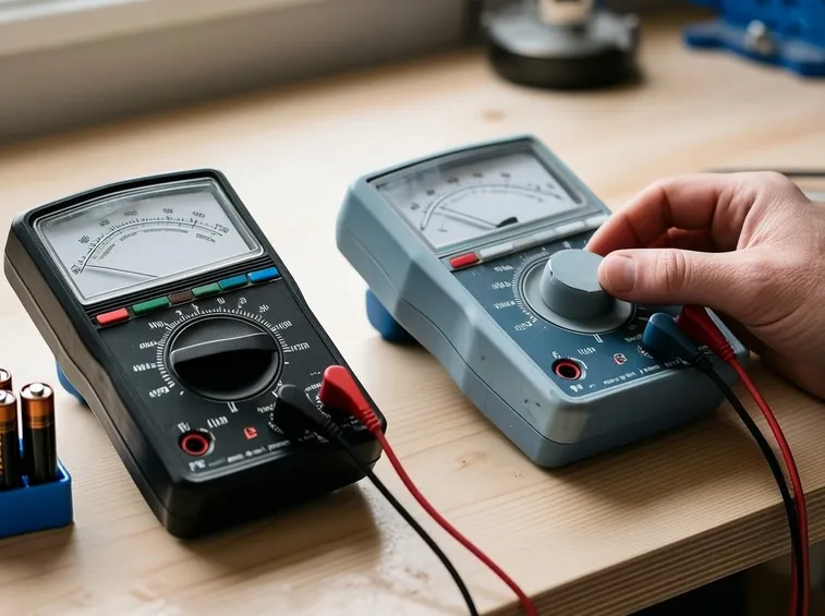 Esempi di due tester analogici