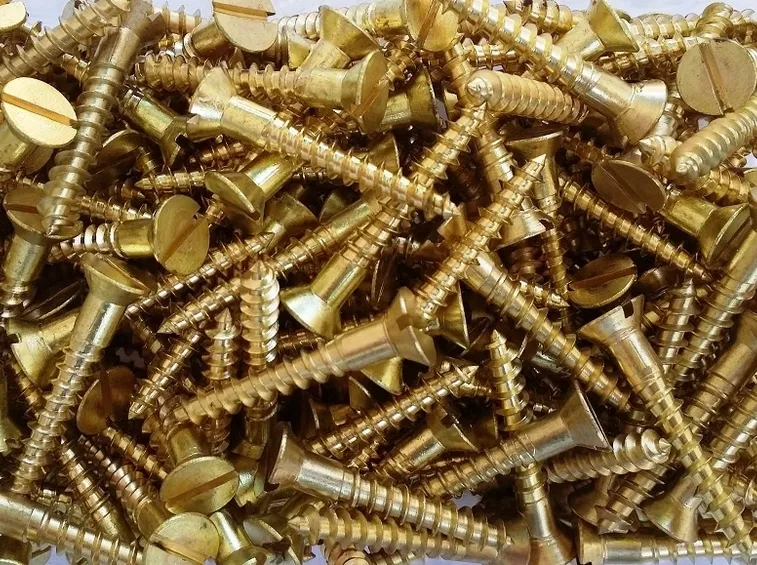 vinti in ottone con innesto a taglio