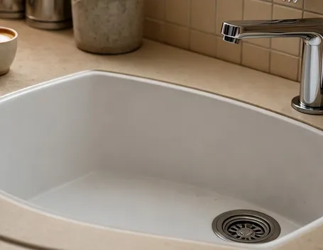 Esempio di lavello ad angolo