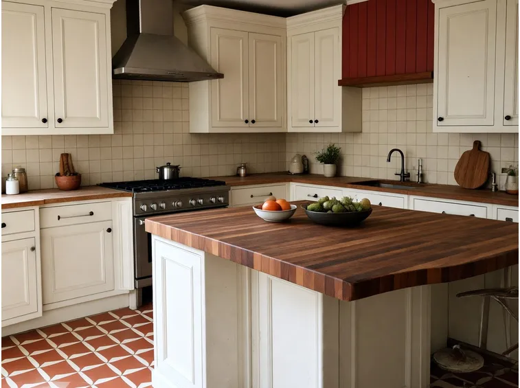 Piano cucina in legno
