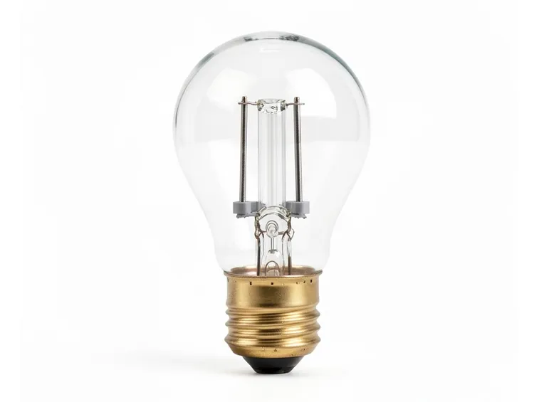 Una classica lampadina alogena
