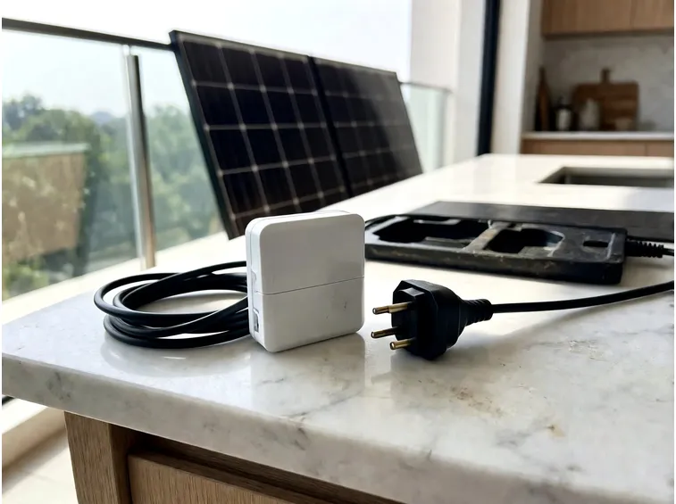 Come funziona un kit plug and play collegato alla presa di casa