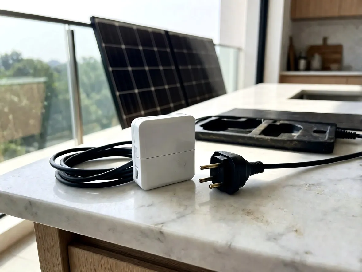 Come funziona un kit plug and play collegato alla presa di casa