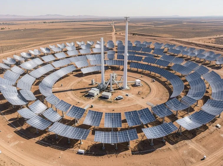 Imponente impianto solare fotovoltaico