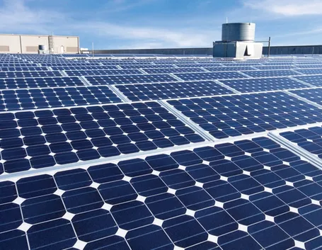 Esempio di copertura fotovoltaico