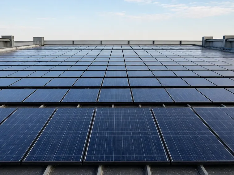 Esempio di copertura fotovoltaico