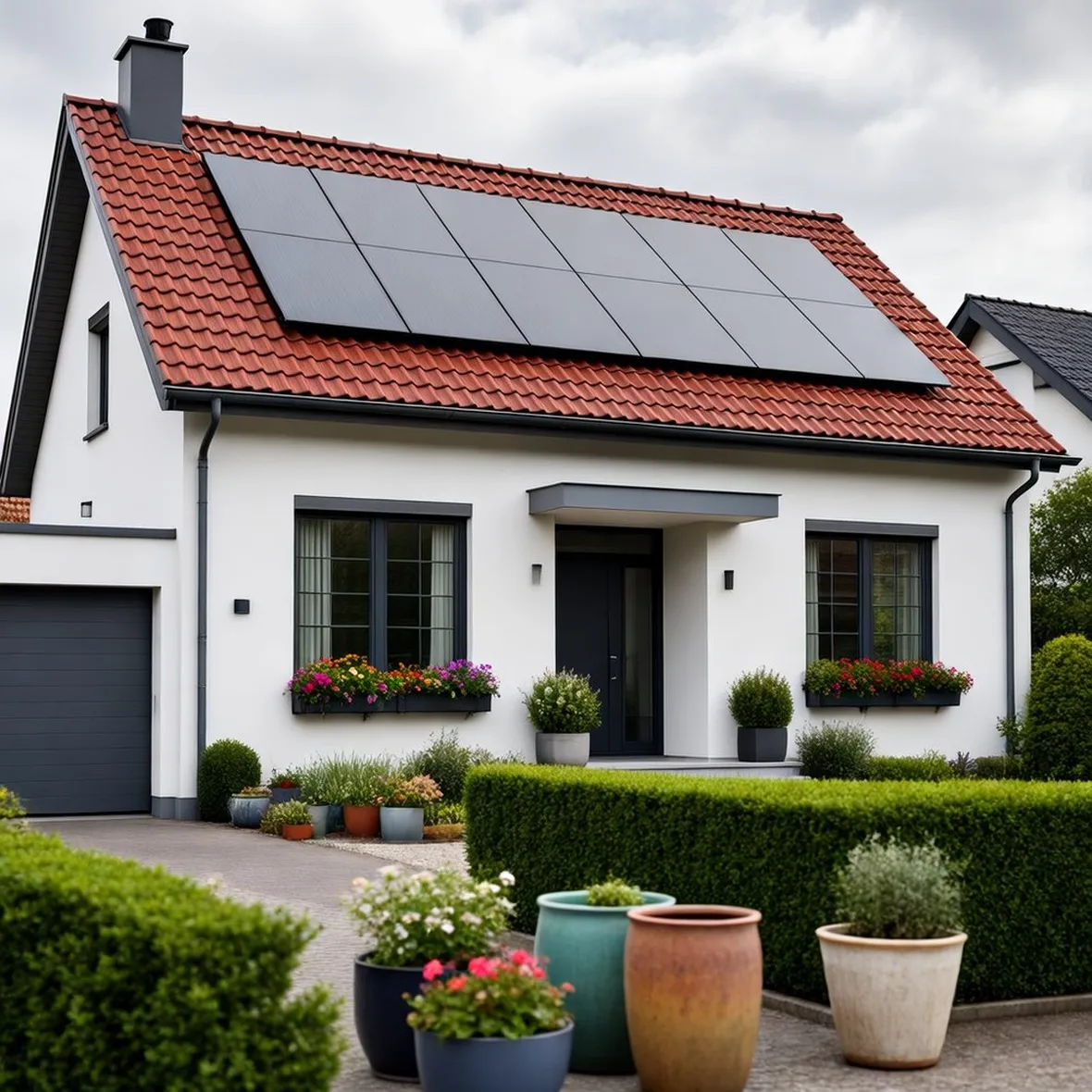 Impianto fotovoltaico casa