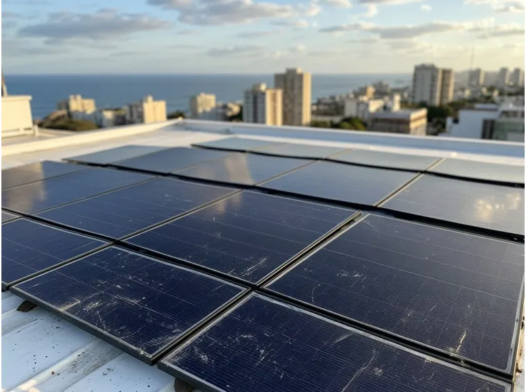Impianto con pannelli fotovoltaici
