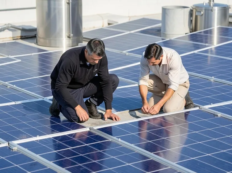 Impianto fotovoltaico cinese