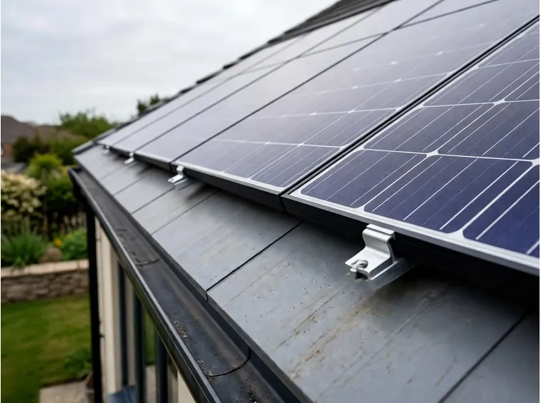 Posa di un impianto fotovoltaico