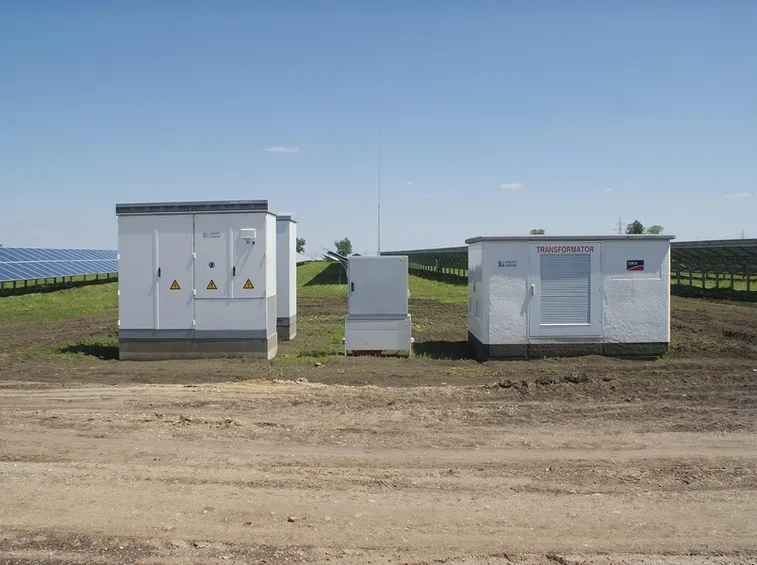 Impianto con inverter centrale