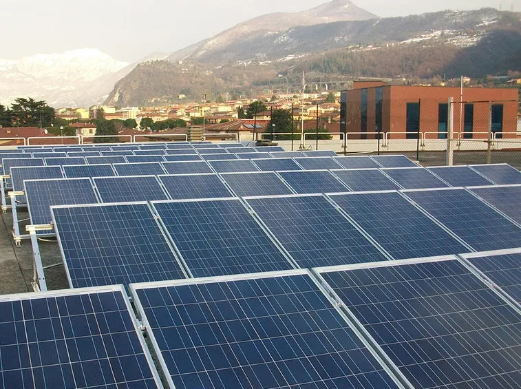 Impianto fotovoltaico industriale