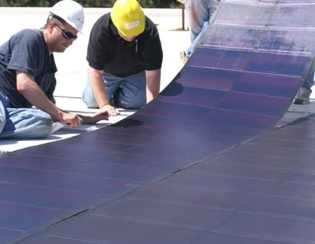 Flessibilità pellicola fotovoltaica