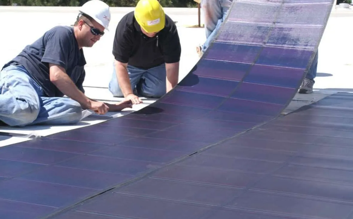 Flessibilità pellicola fotovoltaica