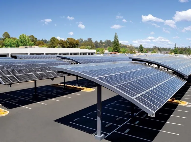 pensiline fotovoltaiche per auto