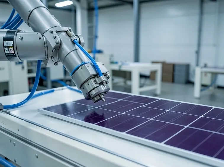 Realizzazione di pannelli fotovoltaici