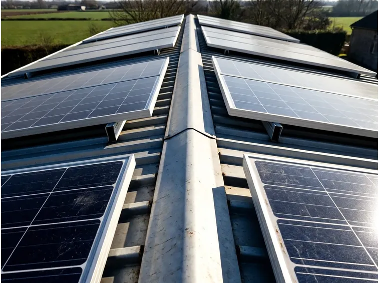 Impianto fotovoltaico su tetto inclinato
