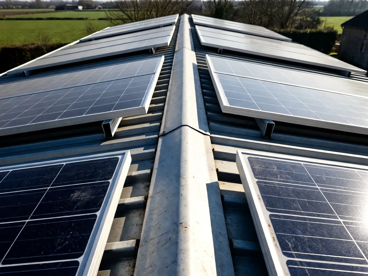 Impianto fotovoltaico su tetto inclinato