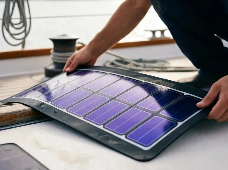 Installazione pannello flessibili