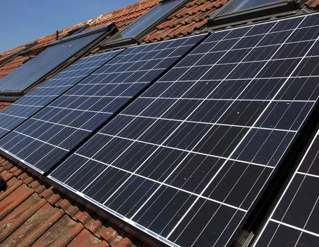 Esempio di pannelli fotovoltaici