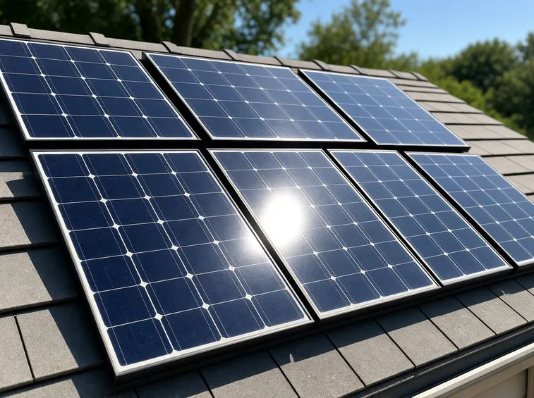 Pannelli solari fotovoltaici multipli