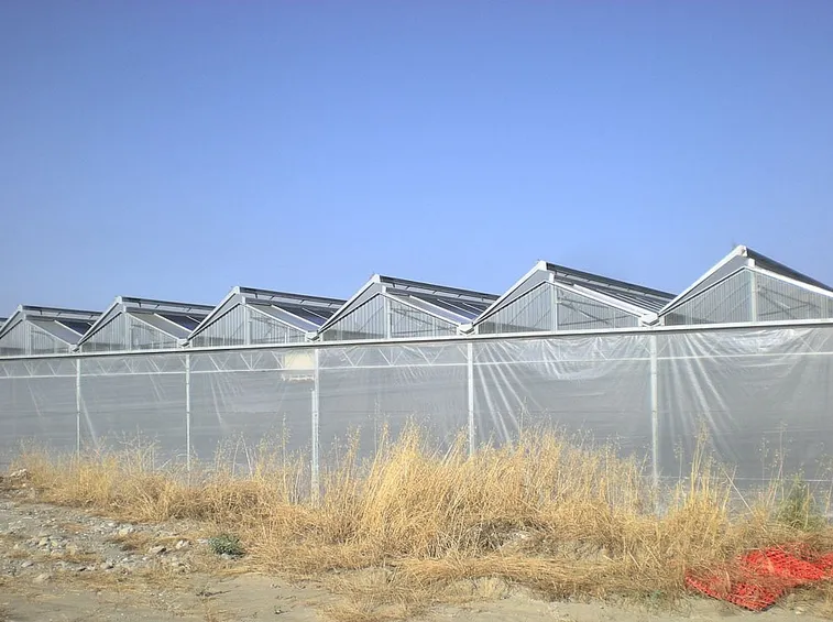 Efficiente serra fotovoltaica