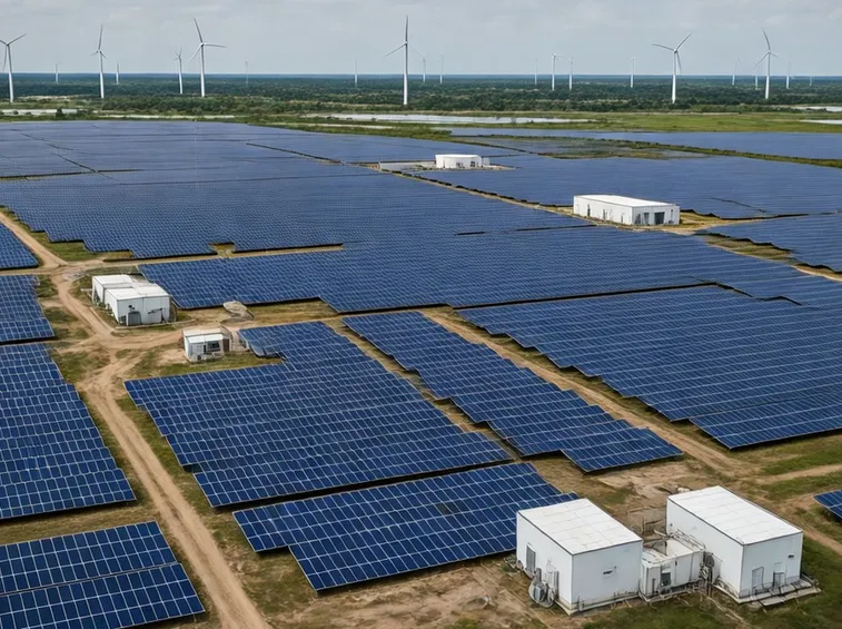 Impianto eolico e fotovoltaico