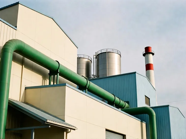 Una grande centrale biomasse