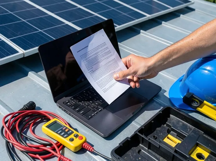 Manutenzione impianto fotovoltaico
