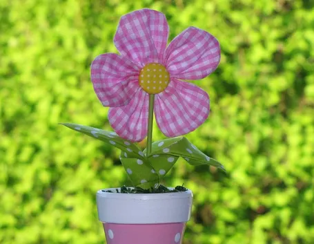 Fiore di stoffa