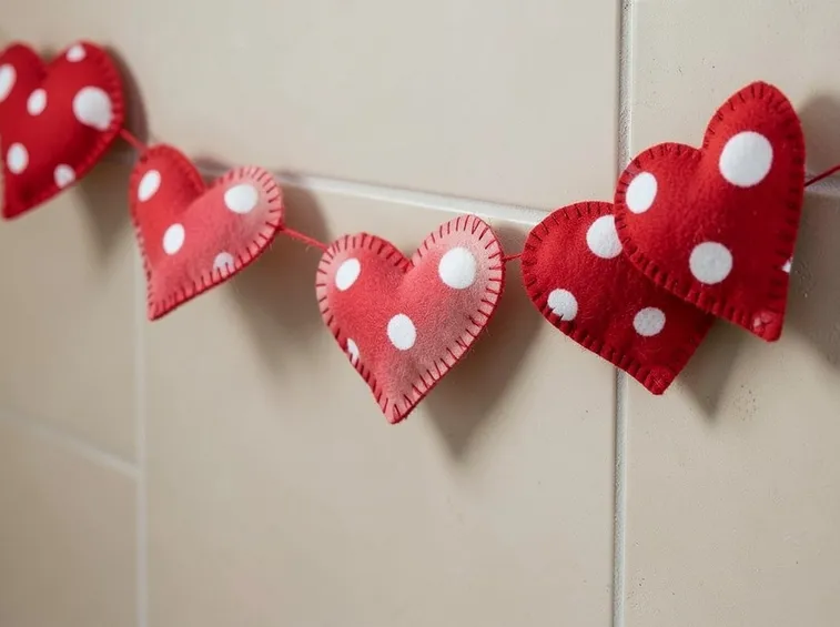 Cuori stoffa