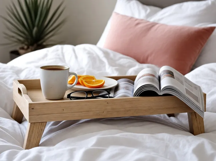 Vassoio da letto
