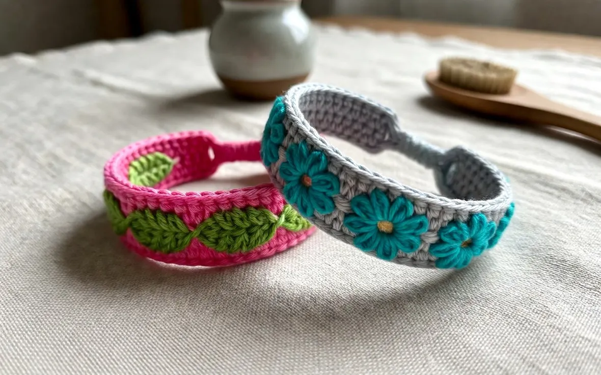 Bracciali uncinetto