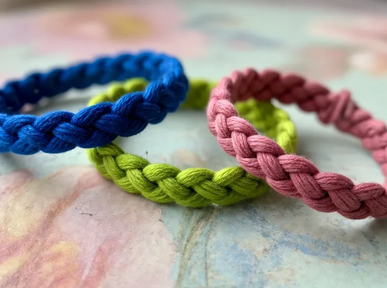 Bracciali intrecciati