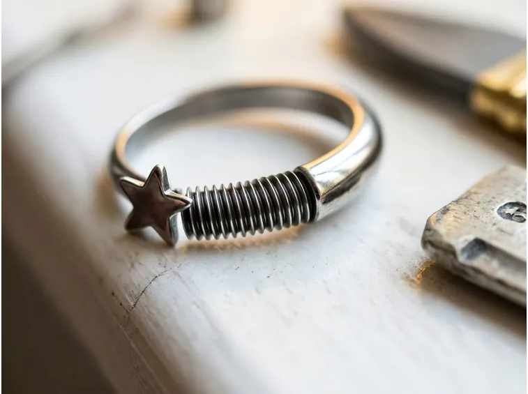 Anello con vite