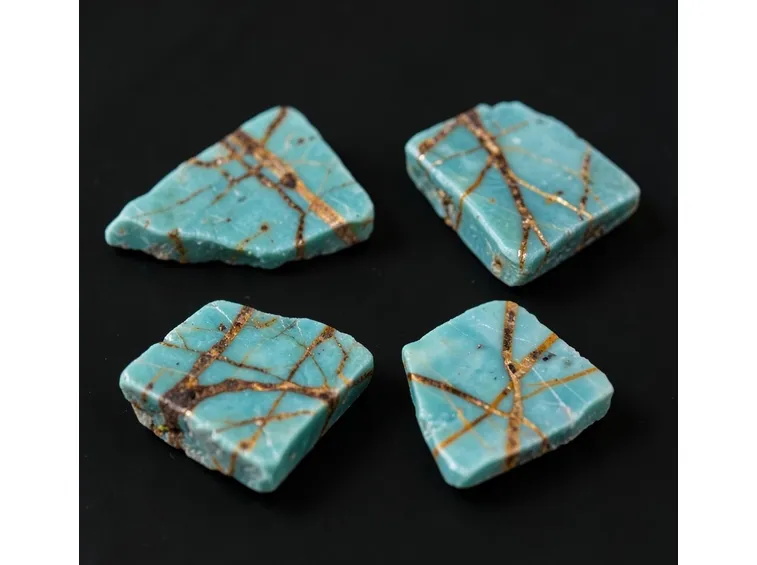 Pietre dure di turchese senza lavorazione