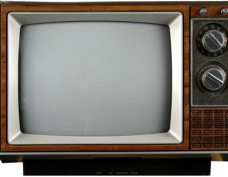 Un televisore d'epoca