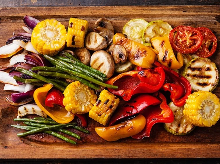 Alimenti cotti con il forno a vapore