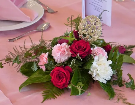 Composizioni di fiori per centrotavola