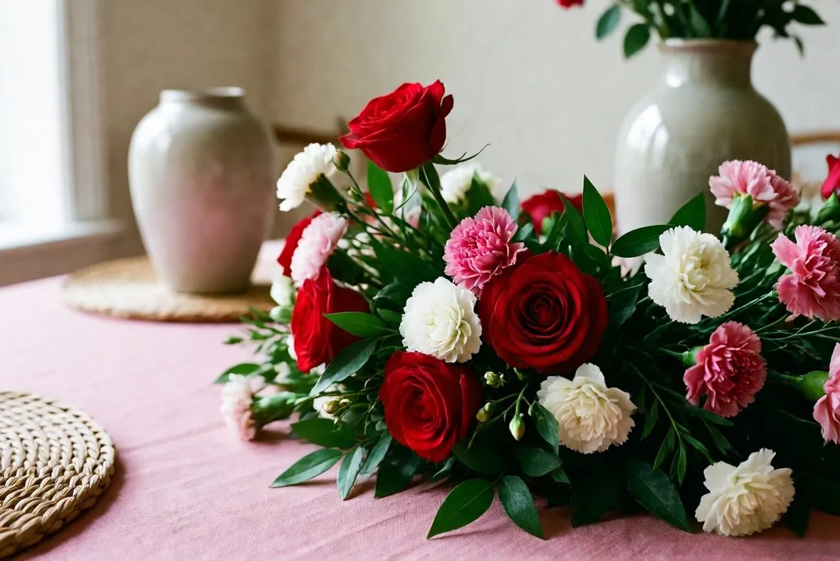 Composizioni di fiori per centrotavola