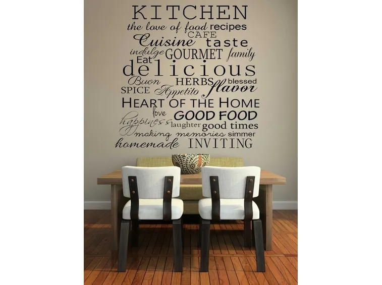 Adesivo murale cucina