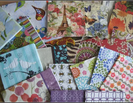 Tovaglioli per decoupage