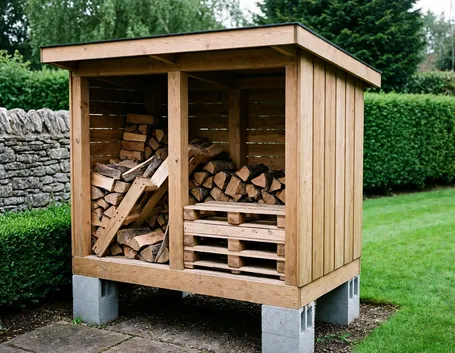 Perché conviene una legnaia con pallet e dove collocarla