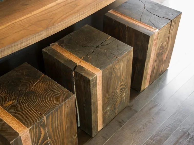 sgabelli in legno fai da te