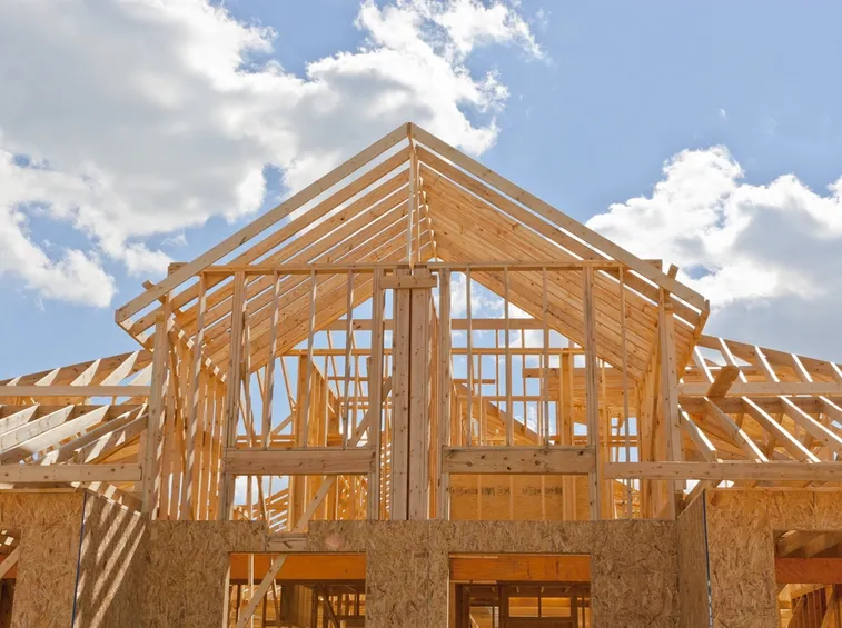 Struttura edificio legno
